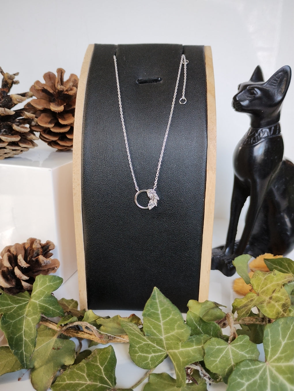 COLLIER ARGENT 925 RHODIE