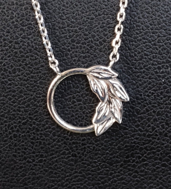 COLLIER ARGENT 925 RHODIE