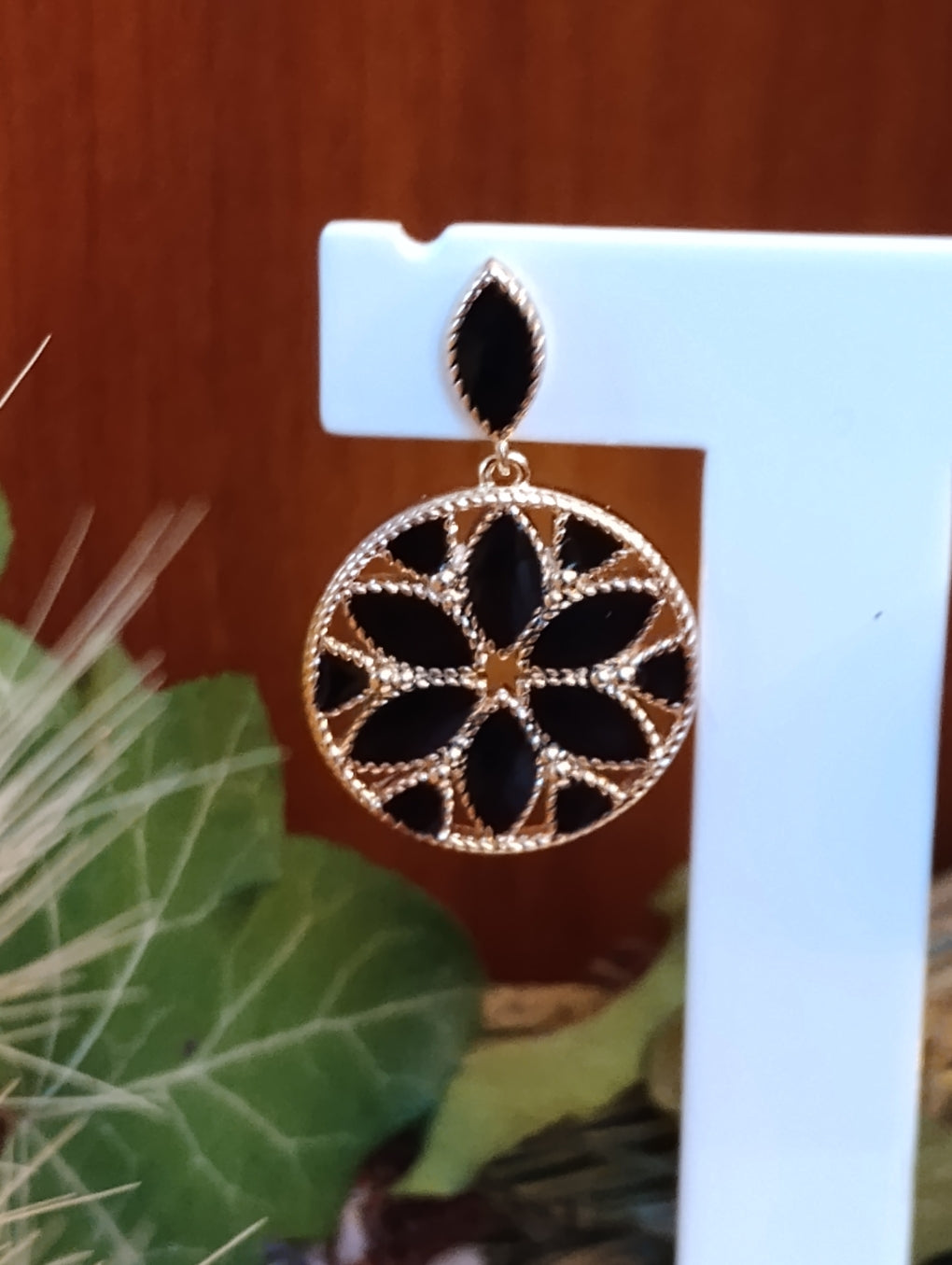 BOUCLES D'OREILLES - PLAQUE OR 750 3 microns